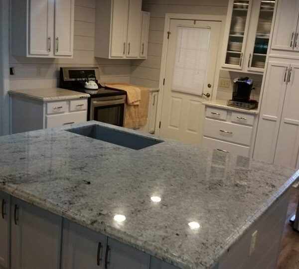 Colonial White Granite Kitchentop