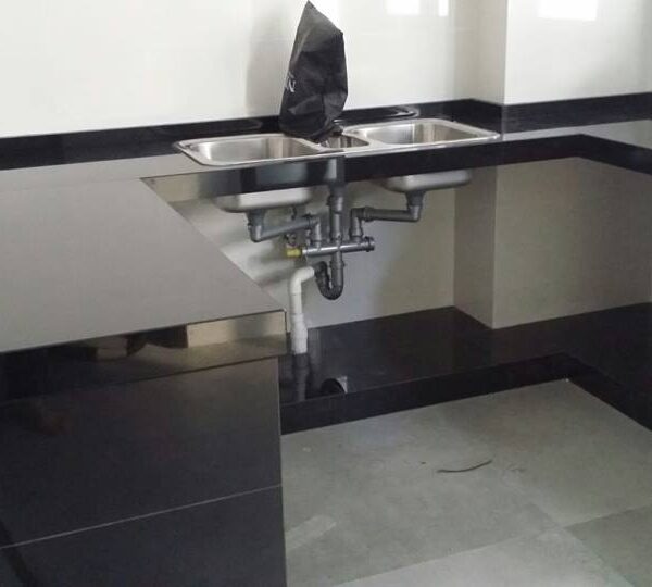 Jet Black Granite Kitchentops