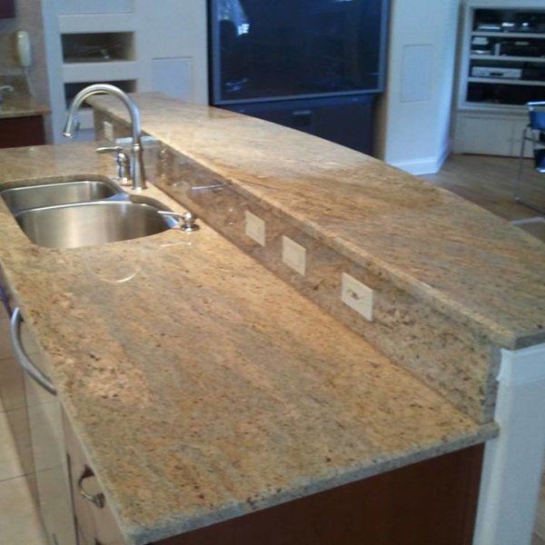 Kashmir Gold Granite Kitchen tops3