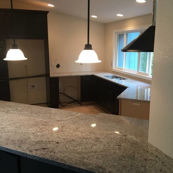 New Kashmiri White Granite counter top