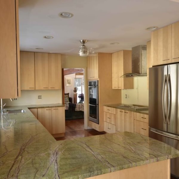 Rainforest Green Marble Kitchen tops 4