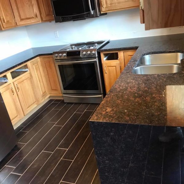 Tan Brown Granite Kitchen use