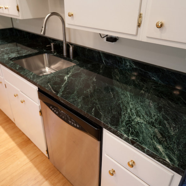 Verda Green Marble Kitchen tops
