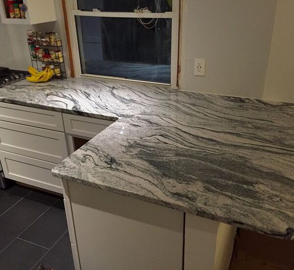 Viscount White Granite countertops